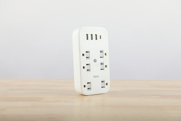 24W Wall Outlet Extender & Surge Protector