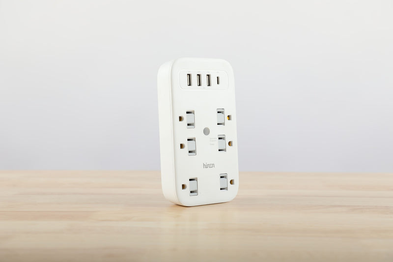 24W Wall Outlet Extender & Surge Protector