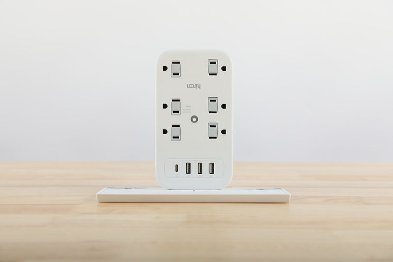 24W Wall Outlet Extender & Surge Protector