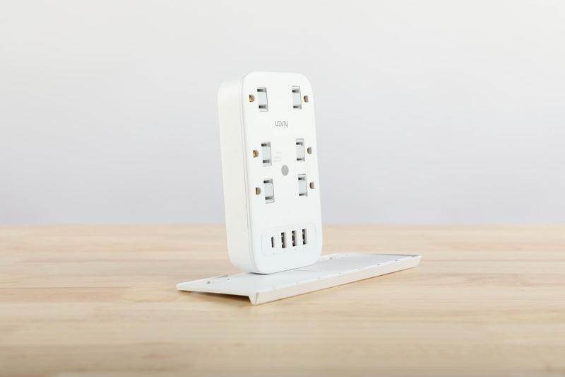 24W Wall Outlet Extender & Surge Protector