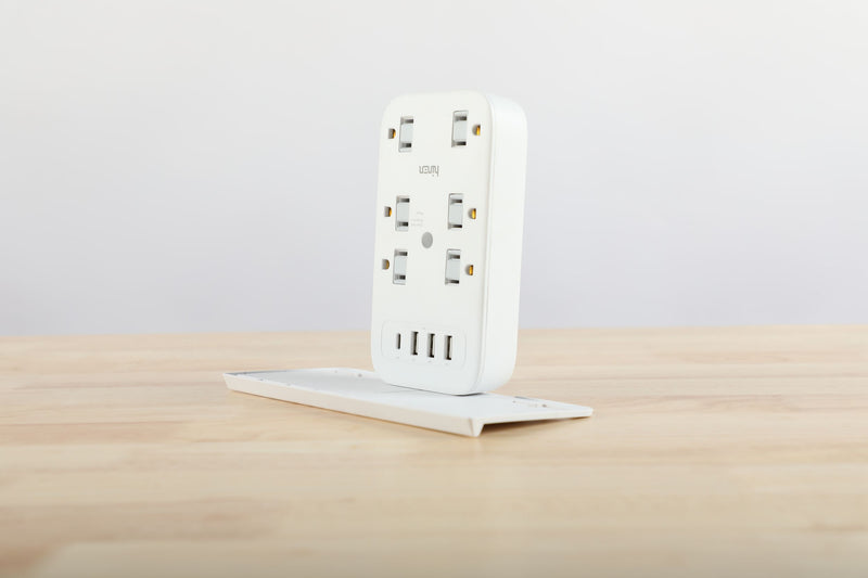 24W Wall Outlet Extender & Surge Protector